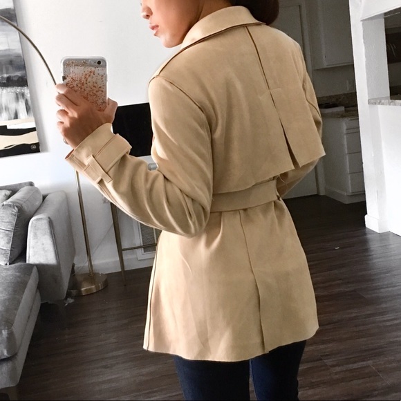 MELISSA BEIGE TRENCH COAT - Picture 5 of 6